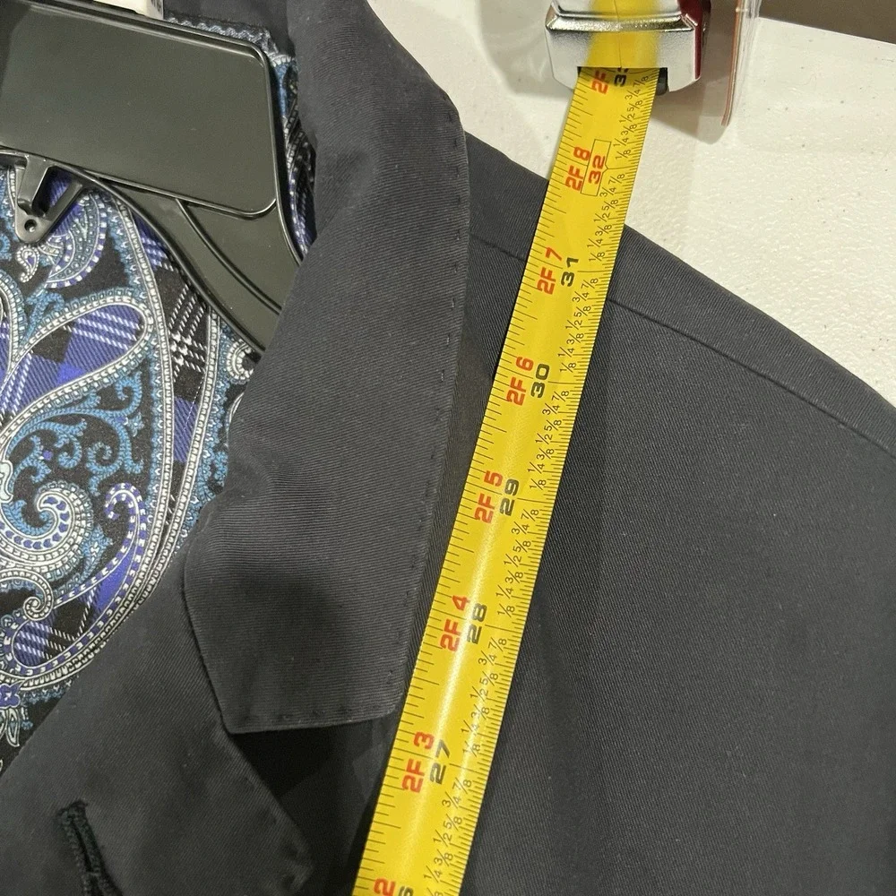 Robert Graham Men's 48 Tailored Fit Cotton Stretch Blazer Sport Coat Paisley